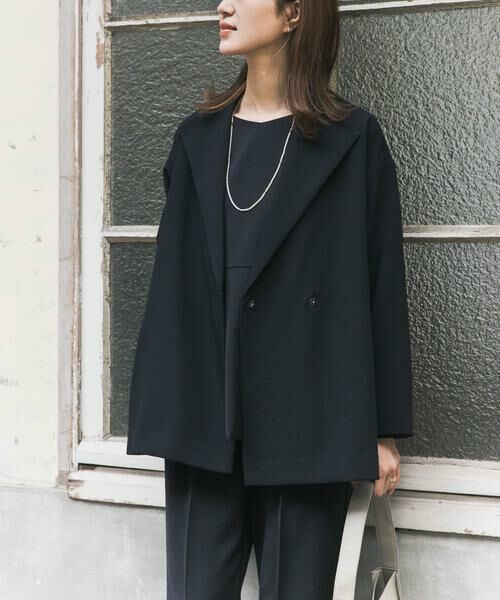 URBAN RESEARCH DOORS / アーバンリサーチ ドアーズ その他アウター | ダブルクロスショートコート | 詳細5