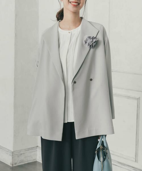 URBAN RESEARCH DOORS / アーバンリサーチ ドアーズ その他アウター | ダブルクロスショートコート | 詳細16