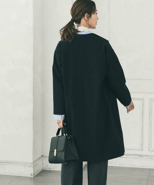 URBAN RESEARCH DOORS / アーバンリサーチ ドアーズ その他アウター | 『WEB限定』ダブルクロスガウンコート | 詳細3