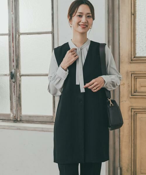 URBAN RESEARCH DOORS / アーバンリサーチ ドアーズ ベスト | ロングジレベスト | 詳細2