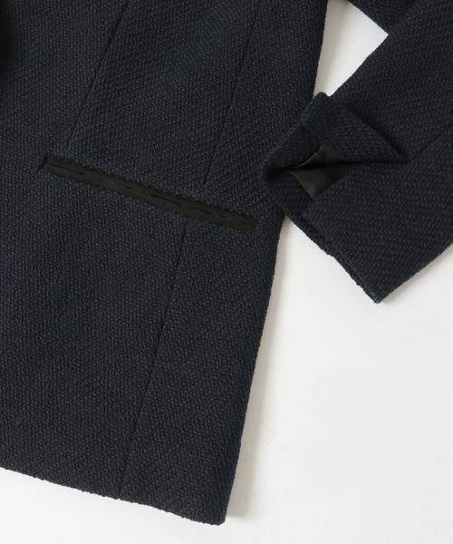 URBAN RESEARCH DOORS / アーバンリサーチ ドアーズ テーラードジャケット | ツィードVネックロングジャケット | 詳細10