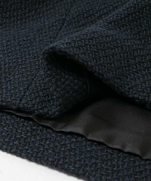 URBAN RESEARCH DOORS / アーバンリサーチ ドアーズ テーラードジャケット | ツィードVネックロングジャケット | 詳細12