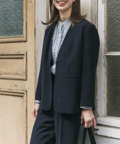 URBAN RESEARCH DOORS / アーバンリサーチ ドアーズ テーラードジャケット | ノーカラージャケット