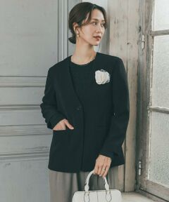 URBAN RESEARCH DOORS / アーバンリサーチ ドアーズ テーラードジャケット | ノーカラージャケット