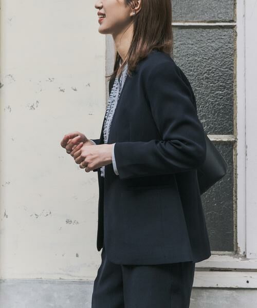 URBAN RESEARCH DOORS / アーバンリサーチ ドアーズ テーラードジャケット | ノーカラージャケット | 詳細2