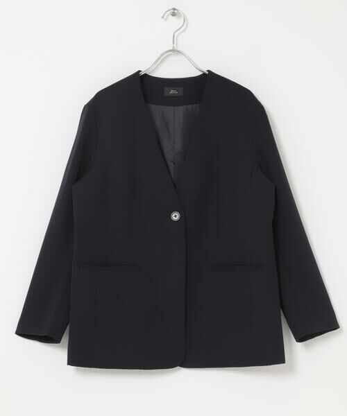 URBAN RESEARCH DOORS / アーバンリサーチ ドアーズ テーラードジャケット | ノーカラージャケット | 詳細8