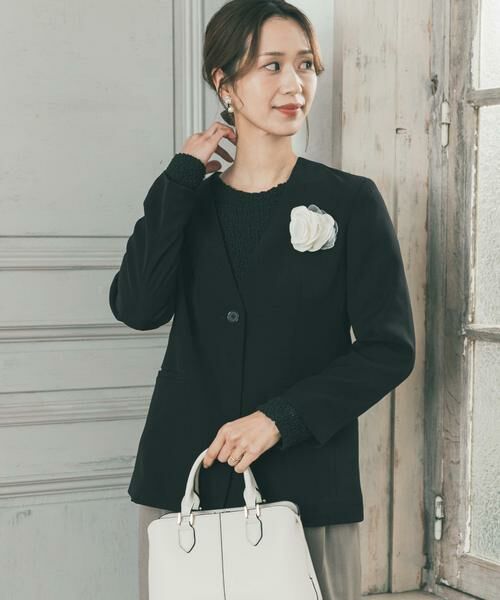 URBAN RESEARCH DOORS / アーバンリサーチ ドアーズ テーラードジャケット | ノーカラージャケット | 詳細15