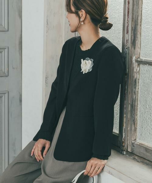 URBAN RESEARCH DOORS / アーバンリサーチ ドアーズ テーラードジャケット | ノーカラージャケット | 詳細18