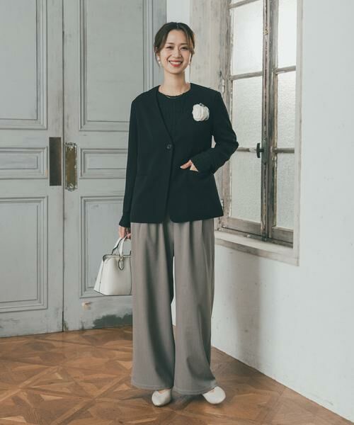 URBAN RESEARCH DOORS / アーバンリサーチ ドアーズ テーラードジャケット | ノーカラージャケット | 詳細20