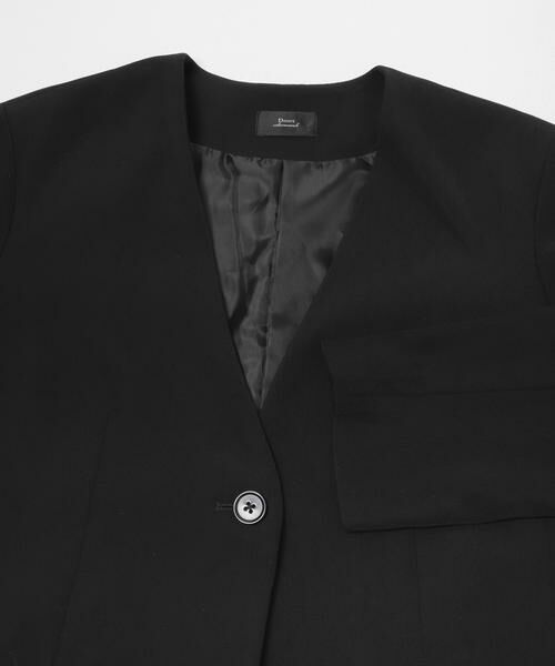 URBAN RESEARCH DOORS / アーバンリサーチ ドアーズ テーラードジャケット | ノーカラージャケット | 詳細23
