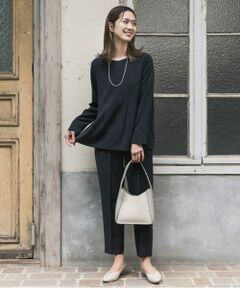 URBAN RESEARCH DOORS / アーバンリサーチ ドアーズ セットアップ | ペプラムトップスセットアップ