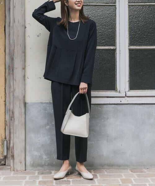 URBAN RESEARCH DOORS / アーバンリサーチ ドアーズ セットアップ | ペプラムトップスセットアップ | 詳細2