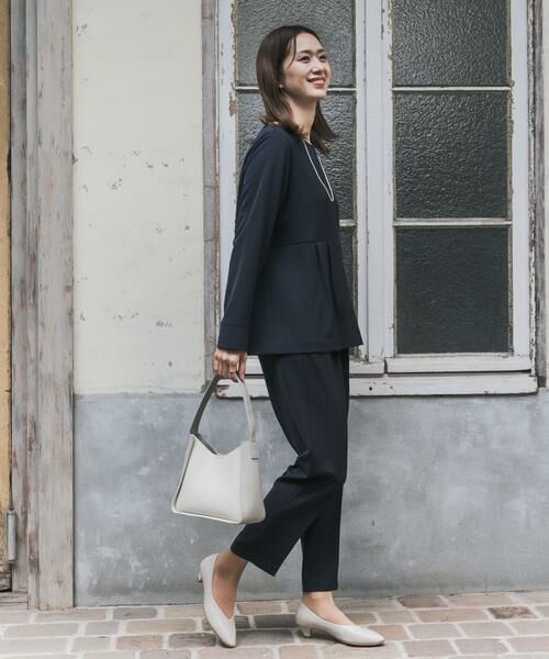 URBAN RESEARCH DOORS / アーバンリサーチ ドアーズ セットアップ | ペプラムトップスセットアップ | 詳細7