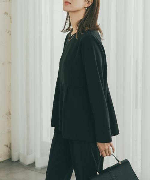 URBAN RESEARCH DOORS / アーバンリサーチ ドアーズ セットアップ | ペプラムトップスセットアップ | 詳細20