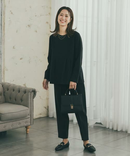 URBAN RESEARCH DOORS / アーバンリサーチ ドアーズ セットアップ | ペプラムトップスセットアップ | 詳細25