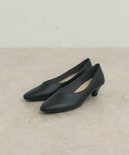 URBAN RESEARCH DOORS / アーバンリサーチ ドアーズ パンプス | ソフトヒールパンプス（ブラック）