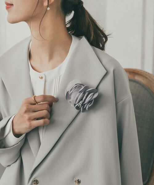 URBAN RESEARCH DOORS / アーバンリサーチ ドアーズ ブローチ・コサージュ | ニュアンスフラワーコサージュ | 詳細4