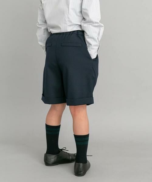 URBAN RESEARCH DOORS / アーバンリサーチ ドアーズ パンツ | 『セットアップ対応』タックスラックスショーツ(KIDS) | 詳細3