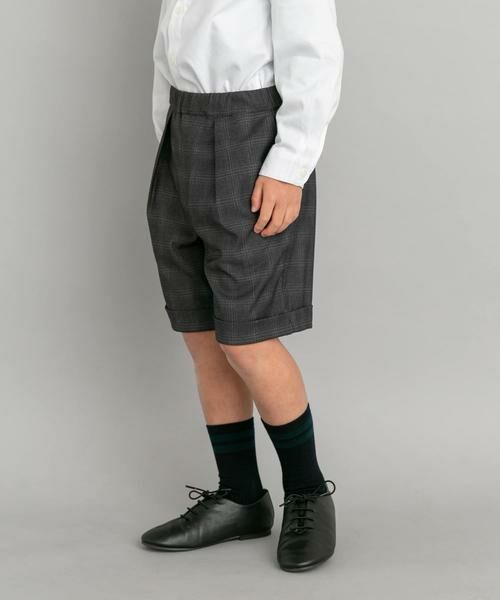 URBAN RESEARCH DOORS / アーバンリサーチ ドアーズ パンツ | 『セットアップ対応』タックスラックスショーツ(KIDS) | 詳細12