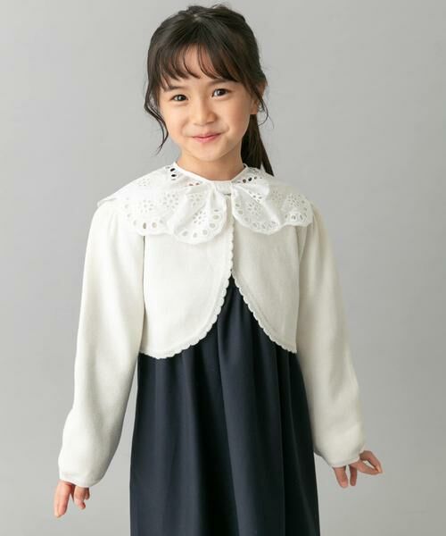 URBAN RESEARCH DOORS / アーバンリサーチ ドアーズ ワンピース | スカラーレース襟ワンピース(KIDS) | 詳細10
