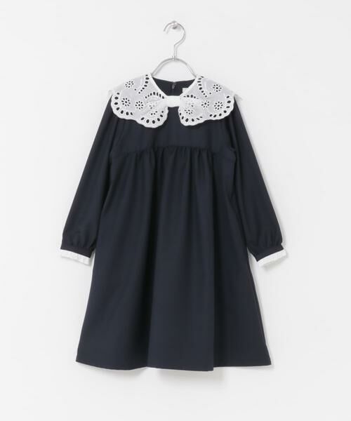 URBAN RESEARCH DOORS / アーバンリサーチ ドアーズ ワンピース | スカラーレース襟ワンピース(KIDS) | 詳細13