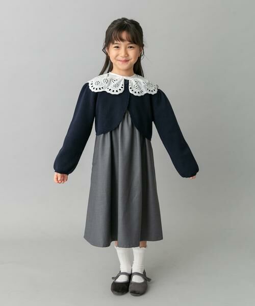 URBAN RESEARCH DOORS / アーバンリサーチ ドアーズ ワンピース | スカラーレース襟ワンピース(KIDS) | 詳細3