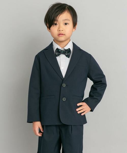 URBAN RESEARCH DOORS / アーバンリサーチ ドアーズ アウター | 『セットアップ対応』テーラードジャケット(KIDS)（ネイビー）