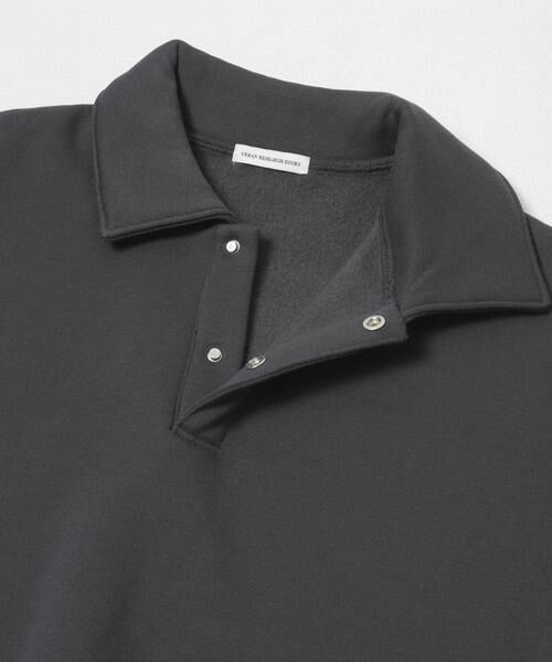 URBAN RESEARCH DOORS / アーバンリサーチ ドアーズ スウェット | 裏起毛スウェットポロシャツ | 詳細12