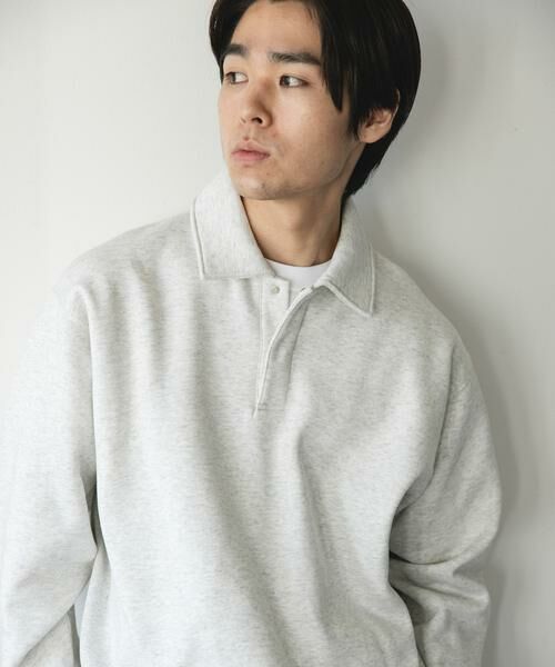 URBAN RESEARCH DOORS / アーバンリサーチ ドアーズ スウェット | 裏起毛スウェットポロシャツ | 詳細29