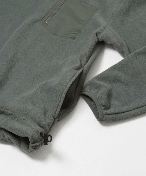 URBAN RESEARCH DOORS / アーバンリサーチ ドアーズ Tシャツ | ナイロン ドッキング フリースプルオーバー | 詳細18