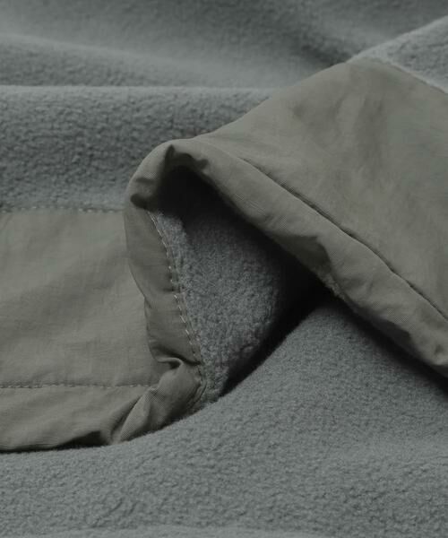 URBAN RESEARCH DOORS / アーバンリサーチ ドアーズ Tシャツ | ナイロン ドッキング フリースプルオーバー | 詳細20