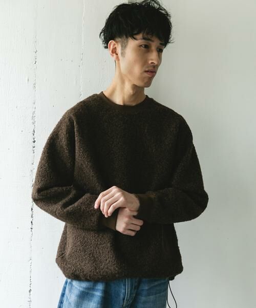 URBAN RESEARCH DOORS / アーバンリサーチ ドアーズ Tシャツ | ラグランスリーブブークレー プルオーバー | 詳細1