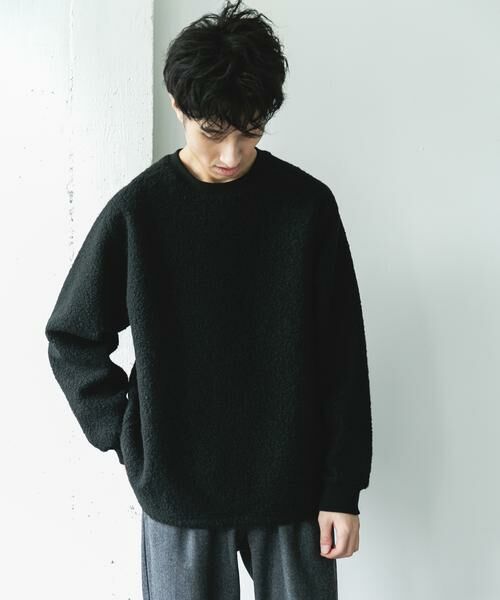 URBAN RESEARCH DOORS / アーバンリサーチ ドアーズ Tシャツ | ラグランスリーブブークレー プルオーバー | 詳細18