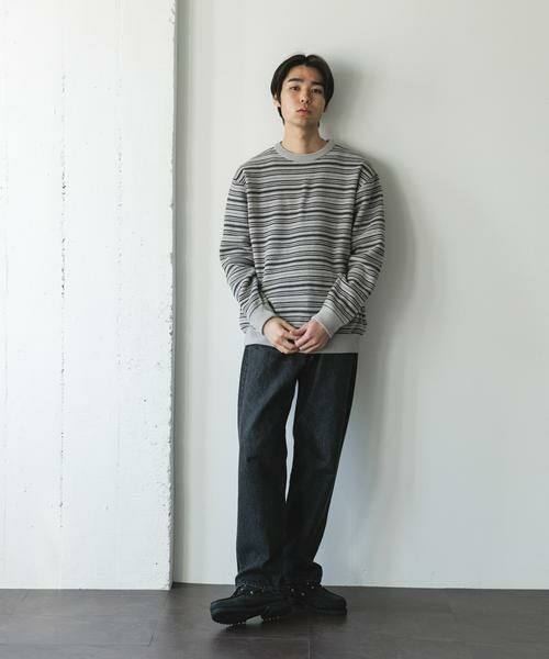 URBAN RESEARCH DOORS / アーバンリサーチ ドアーズ ニット・セーター | モールマルチボーダーニット | 詳細6