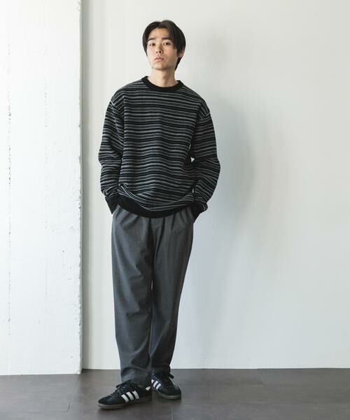 URBAN RESEARCH DOORS / アーバンリサーチ ドアーズ ニット・セーター | モールマルチボーダーニット | 詳細28