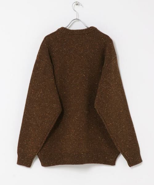 URBAN RESEARCH DOORS / アーバンリサーチ ドアーズ ニット・セーター | ウールブレンドネップクルーネックニット | 詳細12