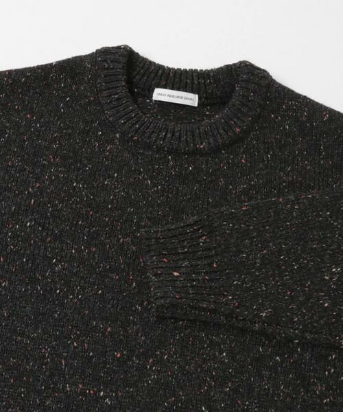 URBAN RESEARCH DOORS / アーバンリサーチ ドアーズ ニット・セーター | ウールブレンドネップクルーネックニット | 詳細24