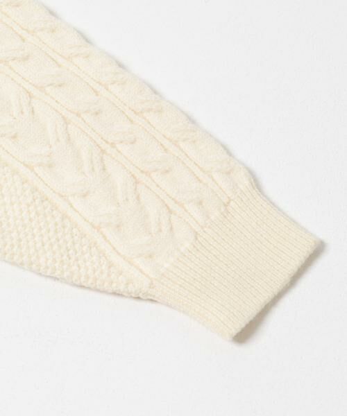 URBAN RESEARCH DOORS / アーバンリサーチ ドアーズ ニット・セーター | アランニットクルーネックプルオーバー | 詳細25