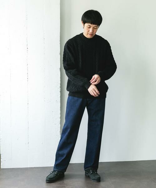 URBAN RESEARCH DOORS / アーバンリサーチ ドアーズ ニット・セーター | アランニットクルーネックプルオーバー | 詳細28