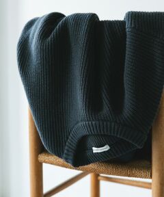 URBAN RESEARCH DOORS / アーバンリサーチ ドアーズ ニット・セーター | 畦ニット クルーネックプルオーバー