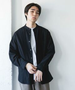 URBAN RESEARCH DOORS / アーバンリサーチ ドアーズ シャツ・ブラウス | 防シワ起毛ネルバンドカラーシャツ