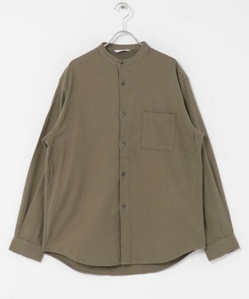 URBAN RESEARCH DOORS / アーバンリサーチ ドアーズ シャツ・ブラウス | 防シワ起毛ネルバンドカラーシャツ | 詳細11