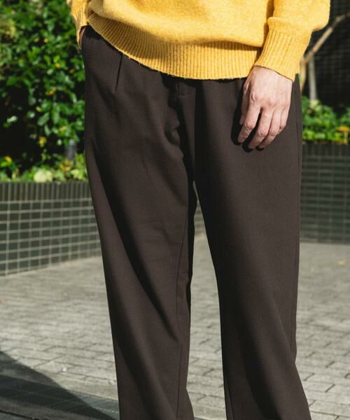 URBAN RESEARCH DOORS / アーバンリサーチ ドアーズ その他パンツ | 起毛ウォームタッチイージートラウザー | 詳細1