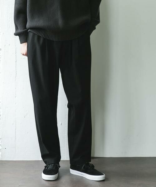 URBAN RESEARCH DOORS / アーバンリサーチ ドアーズ その他パンツ | 起毛ウォームタッチイージートラウザー | 詳細24