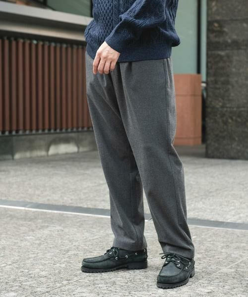 URBAN RESEARCH DOORS / アーバンリサーチ ドアーズ その他パンツ | 起毛ウォームタッチイージートラウザー | 詳細30