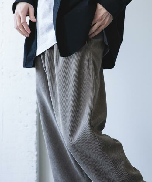 URBAN RESEARCH DOORS / アーバンリサーチ ドアーズ その他パンツ | 『UR TECH』コーデュロイ ボンディングパンツ（ライトベージュ）