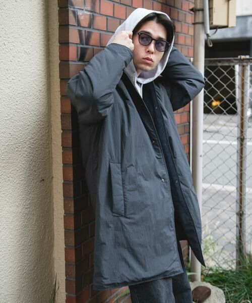 URBAN RESEARCH DOORS / アーバンリサーチ ドアーズ その他アウター | ライトナイロン パデット バルマカンコート | 詳細24