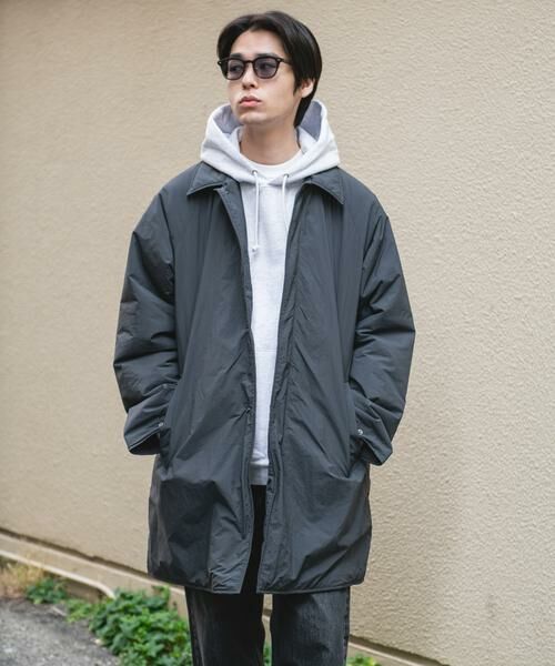 URBAN RESEARCH DOORS / アーバンリサーチ ドアーズ その他アウター | ライトナイロン パデット バルマカンコート | 詳細28