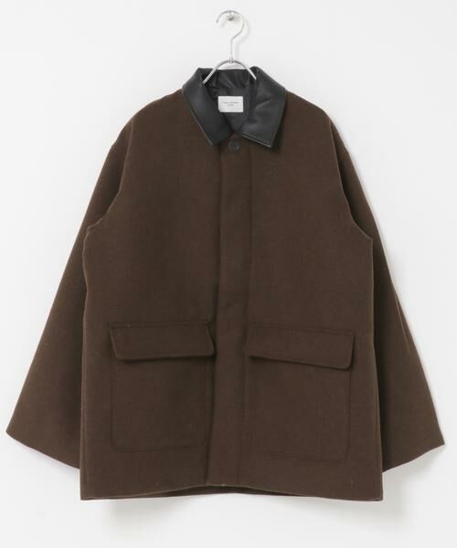 URBAN RESEARCH DOORS / アーバンリサーチ ドアーズ その他アウター | ウールブレンドカバーオール | 詳細1