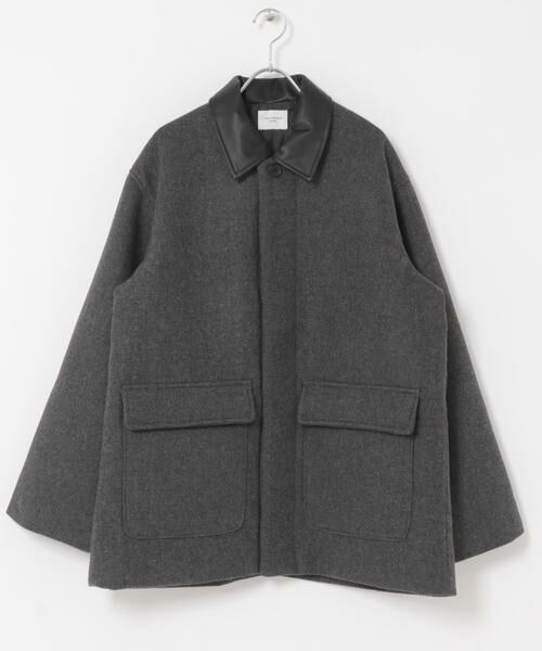 URBAN RESEARCH DOORS / アーバンリサーチ ドアーズ その他アウター | ウールブレンドカバーオール | 詳細10